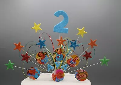 Cake Topper Explosion Stars On Wires Mr Tumble Messy 1st 2nd 3rd 4th 5th 003 • £14.99