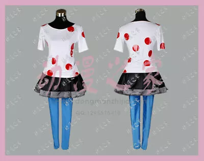 K-On! Nakano Azusa Dress Women Party Skirt Halloween Christmas Cosplay Costume • $56.99