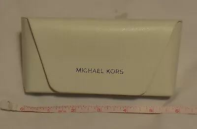 1 Michael Kors Eyeglass Case White Color Clamshell Sunglasses • $5.57