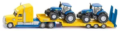 £27.99 • Buy Siku Truck Low-Loader With 2 New Holland T8 Tractors - Diecast Scale 1:87 - 1805