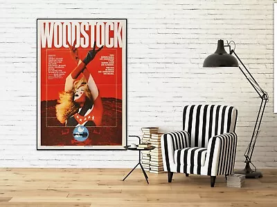 Woodstock Festival 1969 Vintage Music Poster - A4 A3 A2 No 0280 • £6.99