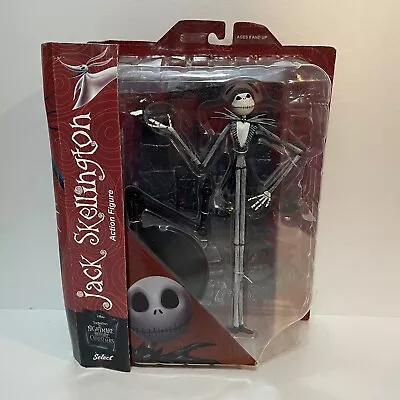 Jack Skellington Nightmare Before Christmas Action Figure - Diamond Select • £39.99