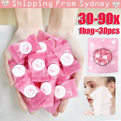 $6.98 • Buy 150PCS Disposable Cotton Compressed Washcloth Face Towel Wet Wipe Travel AU NEW