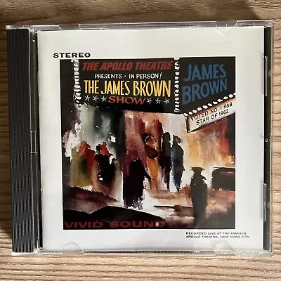 Live At The Apollo By James Brown & His Famous Flames (CD 1990) Ex • £2.99