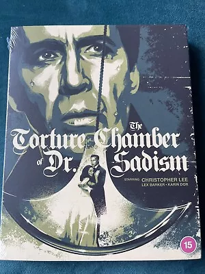 The Torture Chamber Of Dr. Sadism 88Films Blu-ray Christopher Lee New Sealed • £16