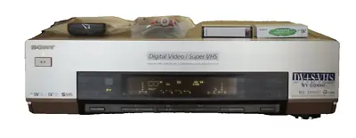 SONY WV-D10000 Digital Video Cassette Recorder DV MinIdv SVHS Double Deck Good • $503.79