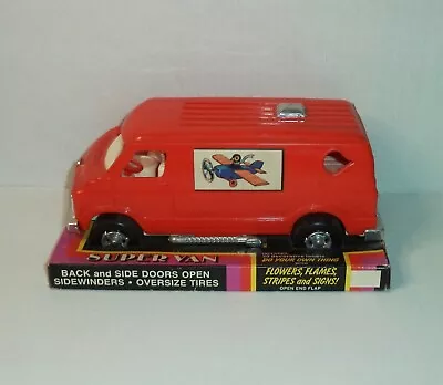 Super Van By Processed Plastic Co. No. # 9400 Decals Orange Vintage 1970s 70s • $74.99