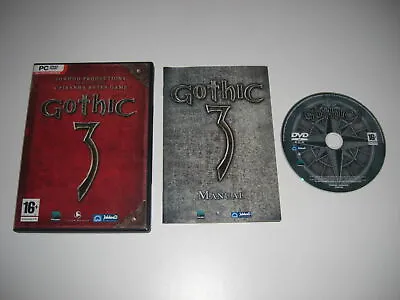 £5.75 • Buy GOTHIC III 3 Pc DVD Rom RPG Role Play FAST DISPATCH