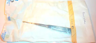  Curette Bone/Tissue Surgical  Instrument #1  Orthopedic Cup  NEW Sealed 6 1/4  • $27.40