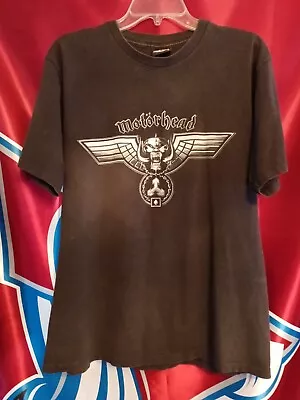 Heavy Metal Band MOTORHEAD Band Short-Sleeve T-shirt--Black Size Large • $15.60