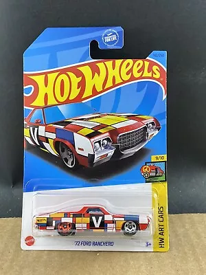 Hot Wheels HW Art Cars ‘72 Ford Ranchero 9/10 1/64 COMB SHIP $1 PER MULT • $1.99