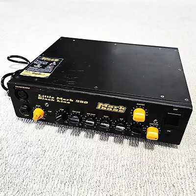 Markbass Little Mark 250 Black Line MBH110040 Bass Amplifier Head • $299