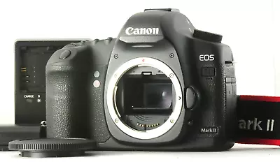Near Mint Canon EOS 5d Mark II 21.1MP Digital SLR Camera - Black From Japan • £275.88
