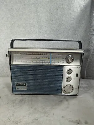 Zenith Solid State FM/AM Multiband Radio Royal 94 Inter-Oceanic Receiver Unteste • $149.98