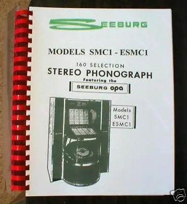 Seeburg Model SMC1 - ESMC1 Disco Jukebox Manual  • $53