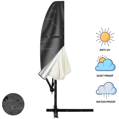 £3 • Buy Parasol Banana Umbrella Cover Waterproof Cantilever Garden Patio Shield UK