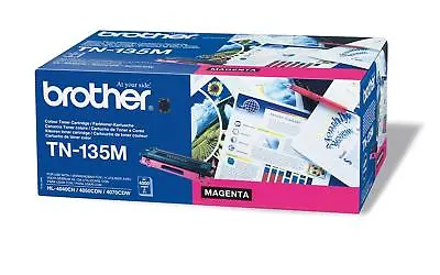£35.18 • Buy Genuine Brother TN-135M Magenta Laser Printer Toner HL-4040CN/4050CDN/4070 A-e
