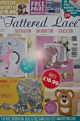 Tattered Lace Magazine Issue 43 With Ophelia Die. • £7