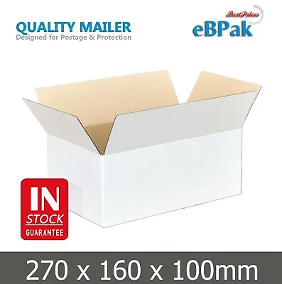 20x Mailing Box 270 X 160 X 100mm  Fit Australia POST 1KG 3KG Prepaid Satchel  • $24.50