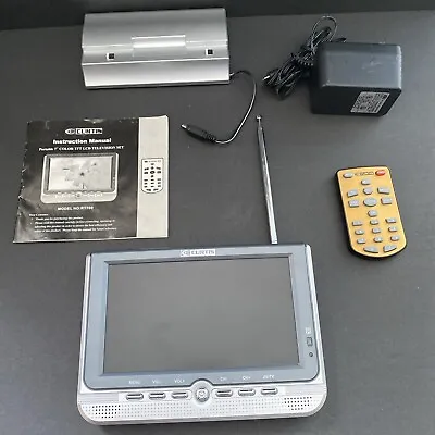 Curtis RT700 Portable TV 7” Screen Analog LCD Television Pre Owned Tested • $24.99