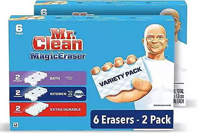 Mr. Clean Magic Eraser Variety Pack Foam Cleaning Pads 12 Count • $25.53