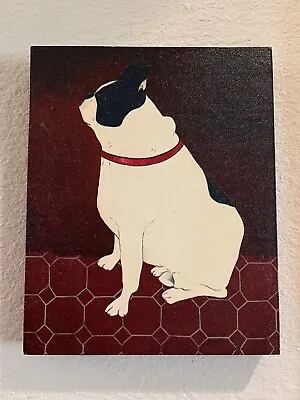 Warren Kimble Dog Ziggy Folk Art Americana 8x10 Wall Art • $30