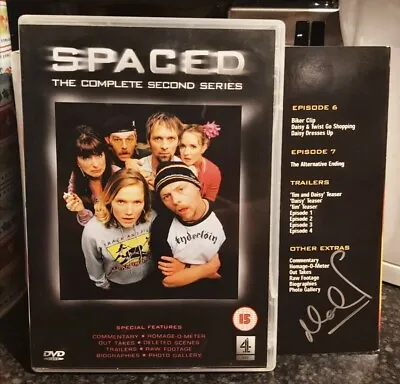 Spaced Second Series Mark Heap Signed Autograph Dvd Very Rare Simon Pegg  • £22.99