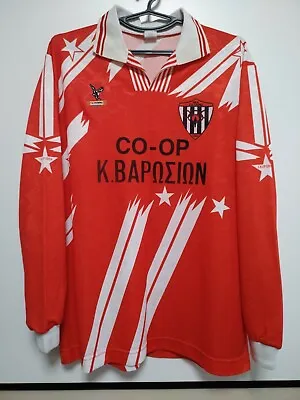 £180 • Buy SIZE XL Nea Salamina Cyprus 1990s Home Football Shirt Jersey California