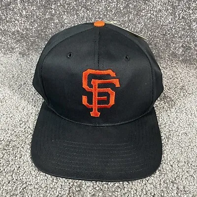 Vintage San Francisco Giants Snapback Hat MLB 90s Black NWT Deadstock NOS • $34.95