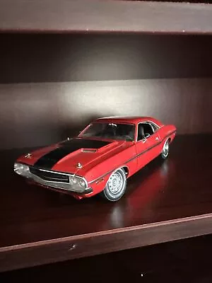 Greenlight Red 1970 Dodge Challenger R/T 1/18 Diecast Model Car • $45