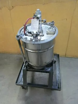  Stainless 12 Gal. Gallon Portable Mobil Pneumatic Air Holding  Mixing Tank  • $390