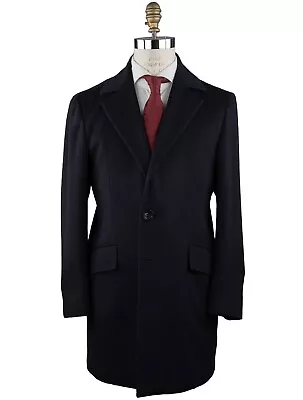 New Kiton Overcoat 100% Vicuna PerÙ Size 40 Us 50 Eu Kcx41 • $35360