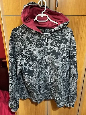 Marc Ecko Cut & Sew STAR WARS Comics Rare Full Zip Mens Hoodie Sweatshirt L Rare • $69.99