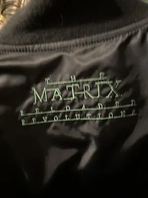 The Matrix Reloaded & Revolutions Vintage Cast & Crew Jacket (M) • $205