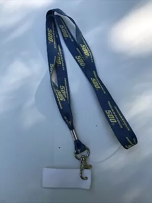 Indianapolis 500 Lanyard With Hook Blue Creme Indy 500 • $8.50