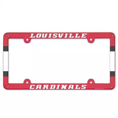 Louisville Cardinals Plastic License Plate Frame • $6.95