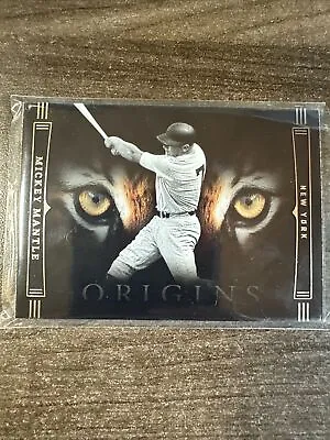 Mickey Mantle 2023 Panini Chronicles Origins Tiger Eyes Case Hit TIG-MM • $75