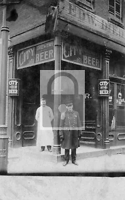 City Brewery Beer Saloon Bar Policeman St Louis Missouri MO 11x17 CANVAS POSTER • $14.99