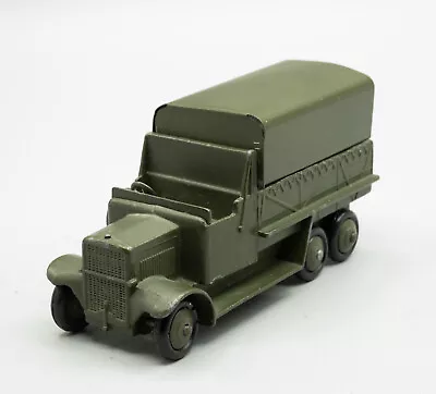 Dinky Toys Military Army Truck 151b Covered Wagon Vintage Diecast • $49