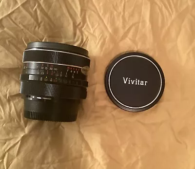 Used Vivitar 28mm F 2.8 Manual Focus Non AI Lens For Nikon F Mount Or Mirrorless • $35