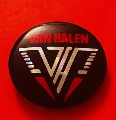 VAN HALEN Pin Vintage 80s Band Pin PRISM Pin Pinback Button Badge Rock VTG 1980s • $9.99