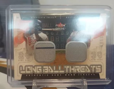 2003 Fleer Long Ball Threats Tori Hunter Vladimir Guerrero • $8