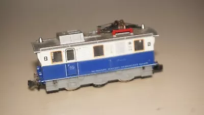 RF28 / 1/5] Fleischmann N Gauge E- Locomotive Track Cleaning Loco Noble No. 7969 • $45.40