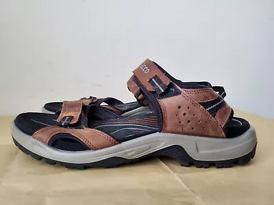 Ecco Yucatan Receptor Gladiator Sandals Slingback Strap Mens Size 46 US 12 • $39