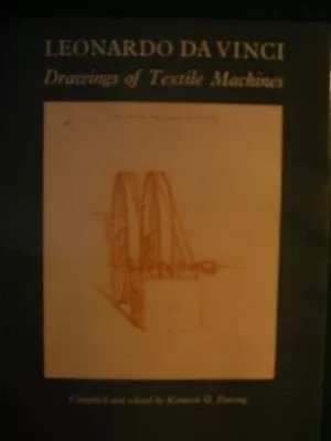 DRAWINGS OF TEXTILE MACHINES By Da Vinci Leonardo - Hardcover • $35.95