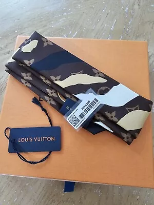 Louis-vuitton Scarf Silk Bandeau • $450
