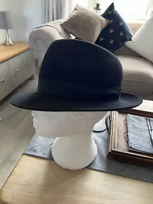 Borsalino Trilby Hat 7 1/4 • £50