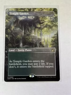 Temple Garden Borderless Ravnica Remastered #300 MTG • $15.88