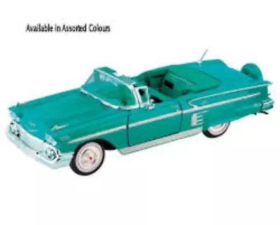 Motormax 1/18 1958 Impala Chevrolet MX73112 • $79.99