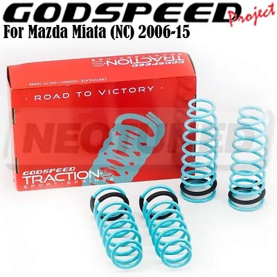 Godspeed Traction-S Performance Lowering Springs Set For Mazda Miata NC 2006-15 • $162